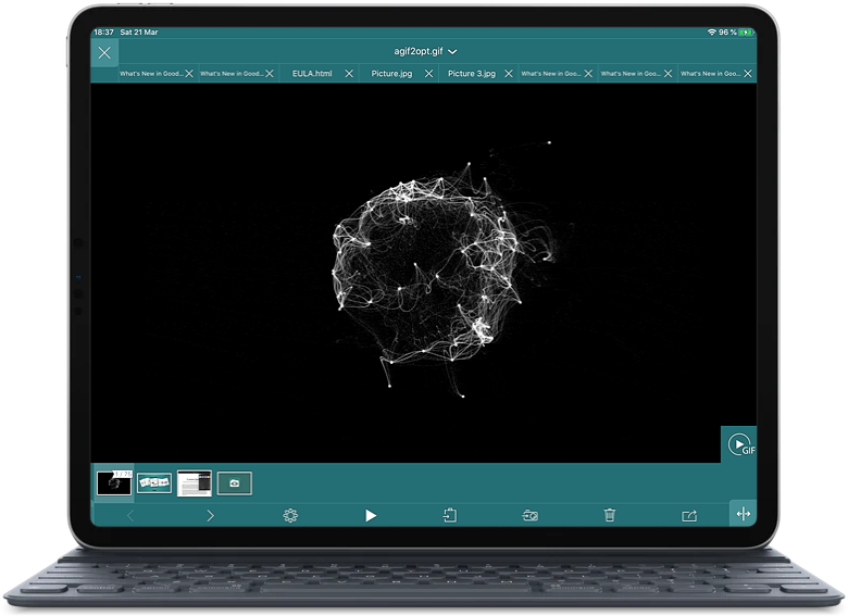 How to extract frames from animated GIF Images